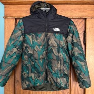 The north face boys reversible winter coat
